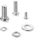 TV Mount Hardware Kit, Universal VESA Screws for TV and Monitor Mounts, 24pcs M4 M6 M8 Stainless Steel Screws