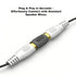 Ruichuan100 6-Pack, RCA Connector RCA Female to Female Coupler for Audio Extension, Compatible with Home Theater