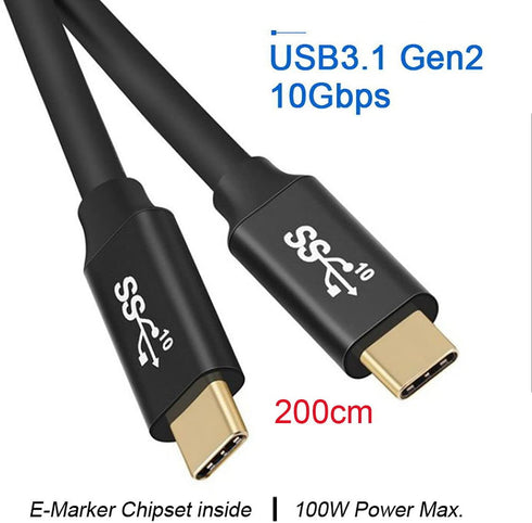 Xiwai 100W USB-C to HDMI Cable, 10Gbps, 4K 60Hz, PD Power Adapter for Phone & Laptop, 1080p HDTV Sink.