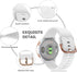 Bands Compatible with Garmin Vivoactive 4S/Venu 2S/Venu 3S, 18mm Quick Release Soft Silicone Strap