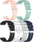 6 Pack Bands for Amazfit Bip 5 Smart Watch, 1.91 inch Replacement Strap Bands, Compatible with Amazfit Bip 5