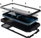 Marrkey for iPhone 12 Case, Full Body Protective Cover Heavy Duty Shockproof Tough Armor Aluminum Alloy Case for Apple