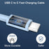 Fast Charger for iPhone 15 Pro Max, 20W Dual Port USB C Fast Charger Block with 10FT Long USB C to C Charging Cable for