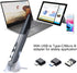 lychee Wireless Optical Pocket Pen Mouse - 2.4GHz USB Mini Air Mouse with Adjustable DPI for PC, Laptop, Mac (Grey)