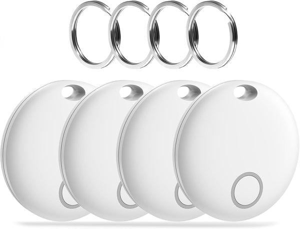 Smart Tag Bluetooth Luggage Tracker, Works with Apple Find My (iOS Only), Item Locator for Key, Luggage, Backpack,