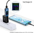 3-Pack Fast Charging 3.0 Wall Charger, 4-Ports USB Block, iSeekerKit Multi USB Power Adapter for iPhone, iPad, Samsung