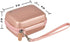 AbergBest Carrying Case for Digital Camera, Protective Case for Kodak, Canon, Sony Cameras for Travel - Rose Gold