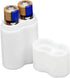 Slimline AAA Battery Case, Soft Durable Material - Pack of 2 (Holds 2 Batteries)
