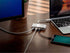 Monoprice USB-C 3-Port USB 3.0 Hub and Gigabit Ethernet Adapter, Plug-n-Play, Supports Up To 5Gbps Data Rate,
