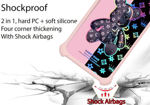 jioeuinly Case for MAXWEST ASTRO A65 Compatible with MAXWEST ASTRO A65 Phone Cover [with Tempered Glass Screen