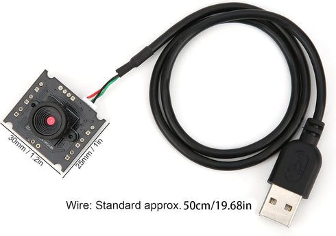 FTVOGUE HBVW202012HD WinXP/Win7/Win8/Win10/OS Camera Module USB Interface Webcam Module for X/Linux/Android