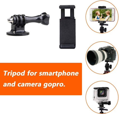Phone Tripod: Linkcool Octopus Tripod with Wireless Remote for iPhone, Cell Phone, Camera, Travel