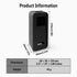 Geiomoo 20000mah, Silicone Case for Anker Prime Power Bank Soft Flexible Scratch Resistant Protective Cover (Black)