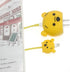 3D Cute Cartoon Charger Protector Case, Compatible for Apple 20W USB-C Power Adapter and Lightning Cable (Yellow Winnie)