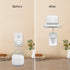Delidigi 2 Pack ABS Wall Mount, Compatible with Nest Wifi Router, AC2200 Bracket Holder Shelf, White
