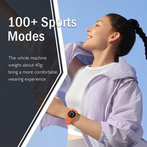 Smart Watches for Men Women, 100+ Sport Modes, Make/Answer Calls, Message Reminder, Fitness Tracker for Android and iOS
