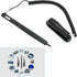 Resistive Touchscreen Pen, Car Navigator Touch Stylus Painting Pen, Proof Touchscreen Stylus with Spring Rope Fixing