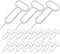Veemoon 300pcs Sim Card Ejector Pins Universal Mobile Phone Sim Removal Tool