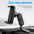 AUKEPO Car Phone Holder Mount, Clip On Dashboard Rearview Mirror, 360 Degree Rotation Cell Phone Stand