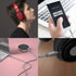 2 Pack 3.5mm Stereo Audio Cable Extension Male to Male, 10ft/3m Nylon Braided Tangle-Free AUX Cable (Black)