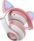 Cat Ear Bluetooth Headphones, Kids Wireless Headphones for Boys Girls, Compatible with Amazon Fire Tablet