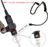 Replacement Coil Audio Tube - 10Pcs Twist On Acoustic Tube with Mushroom Earbuds for Two Way Radio