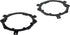 Scosche Select 1988 to 2019 Speaker Adapter for Chrysler, Dodge, Jeep, Plymouth 6.5” - 6.75” (1 Pair) SAC656