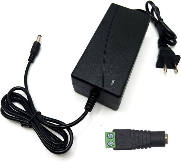 HAASHADA Power Supply, 24V Power Transformers, AC 100-240V to DC 24V 12A Power