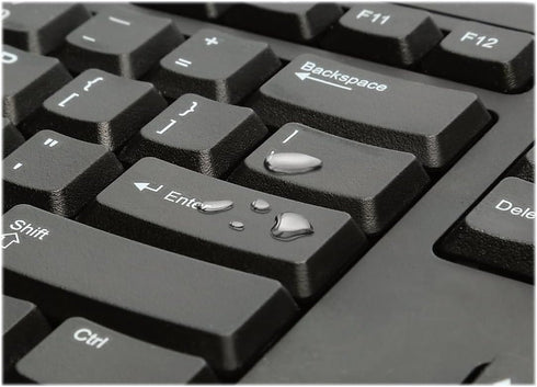 Kensington 64370A Spill-Safe USB Keyboard - Standard Size