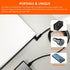 USB C Charging Cable for Hp 45w 65w 90w, Smart Blue Tip Right Angle Connector Charge Cord Power Supply for Hp X360