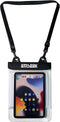 Floating Waterproof Tablet Case, Dry Bag eReader Cover for iPad Mini, Galaxy Tab, and Kindle up to 9"