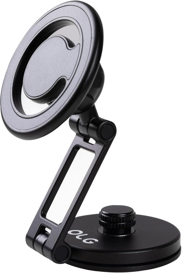 OLG MagSafe Compatible Magnetic Car Phone Holder Premium Metal, 4000G Strong, 360 Rotation,