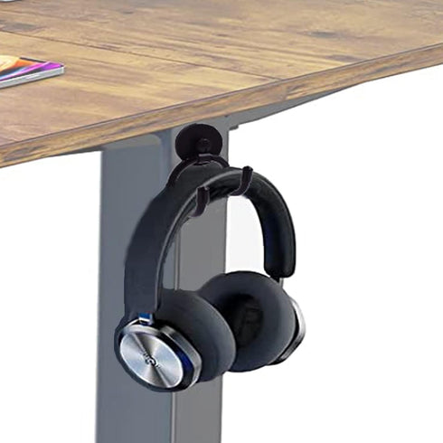 Adjustable Magnetic Headset Holder (up to 1 kg/2 lbs) - Perfect for Gaming & Computer Headphones - No Headsets Included.