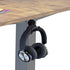 Adjustable Magnetic Headset Holder (up to 1 kg/2 lbs) - Perfect for Gaming & Computer Headphones - No Headsets Included.