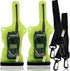 Lsgoodcare 5Pcs Portable Two Way Radio Waterproof Bag, Compatible with Motorola Kenwood Walkie Talkie Radio (Green)