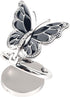 Omorro Phone Ring Holder Finger Kickstand, Bling Metal Cute Butterfly Cell Phone Ring Stand Grip, 360° Rotation