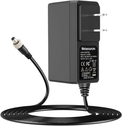 Metasources 12V AC Locking Adapter Compatible with ETC SmartFade 2496 7219A1002 12/48 ML