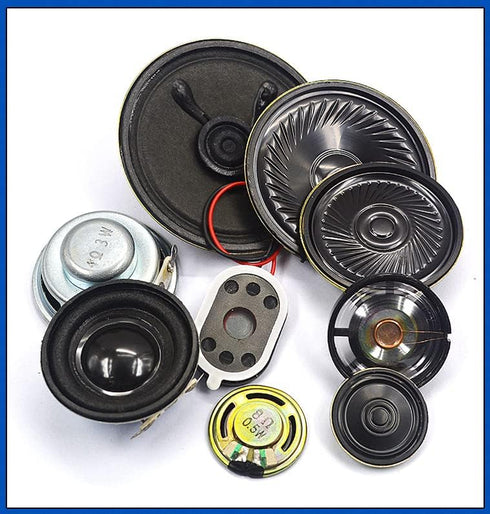 Fielect DIY Magnetic Speaker 2W 8 Ohm Replacement Loudspeaker 36mm Diameter (2pcs)