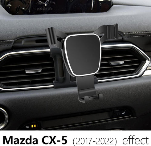 Car Phone Holder for Mazda CX-5 2017-2025, Auto Accessories Navigation Bracket, Mobile Cell Phone Mount