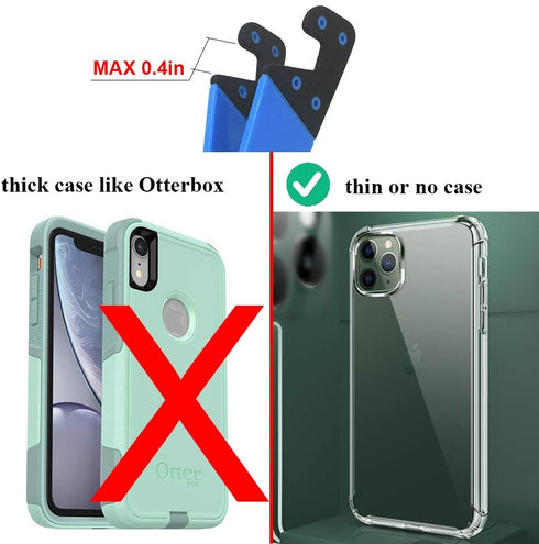 Portable Cell Phone Stand for Desk, Foldable Pocket Travel Mobile Phone Holder, Pack of 3, Compatible with iPhone,