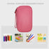 Electronics Organizer Bag Case Pouch, Cable Charger Organizer Case, Travel Shockproof Cord Carrying Case for Earphone,