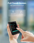 tokemisc 64GB MP3 5.3, Mp3 512GB Player with Bluetooth Full Touch Screen Music Player Built-in Speaker,FM Radio,Voice
