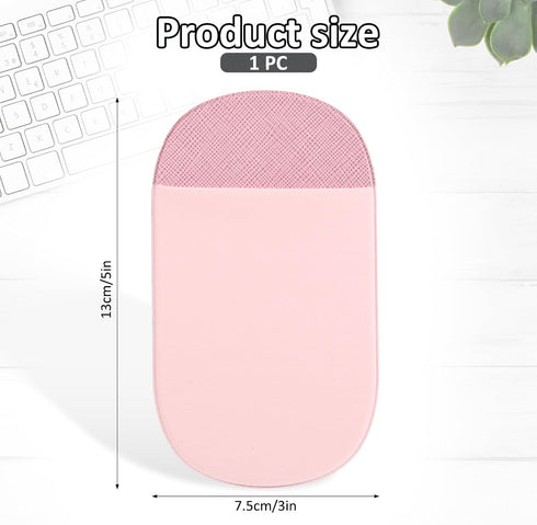 Aeaocvo Stick-On Mouse Pouch, Mouse Holder for Laptop, Universal Computer Mice Pocket Sleeve for Office Home