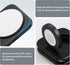 Aluminum Alloy Wireless Charger for Samsung, Foldable 2 in 1 Travel Wireless Charging Station Compatible with Samsung