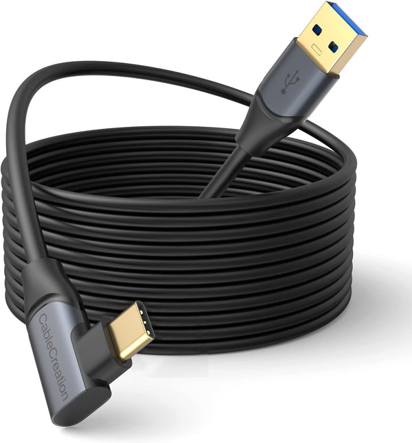CableCreation Compatible with Quest 2/Quest Pro Link Cable 10FT, 5Gbps USB C Cable for High Speed Data Transfer and