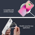 Clear Case for iPhone 13, Transparent Soft Shockproof Protective Slim Thin Phone Bumper Case
