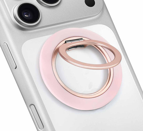 Jsoerpay Ultra-Thin Magnetic Phone Grip for MagSafe, Strong Magnet Phone Ring Holder, Includes