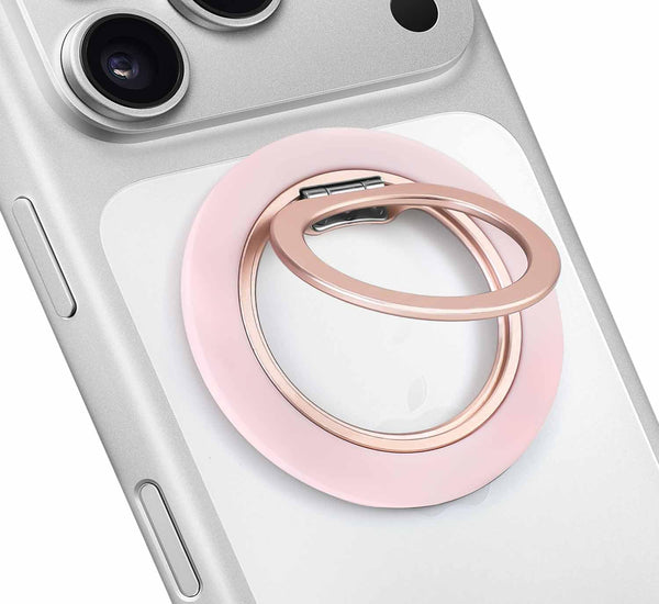 Jsoerpay Ultra-Thin Magnetic Phone Grip for MagSafe, Strong Magnet Phone Ring Holder, Includes