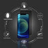 IceSword Privacy Screen Protector for iPhone 12 Mini, Tempered Glass Film (9H Hardness, Anti-Fingerprint)