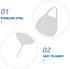 TOMETURE 200 Pcs Stainless Steel Sim Card Ejector Pins Universal Mobile Phone Tray Removal Tool for Cell Phone Sim Card